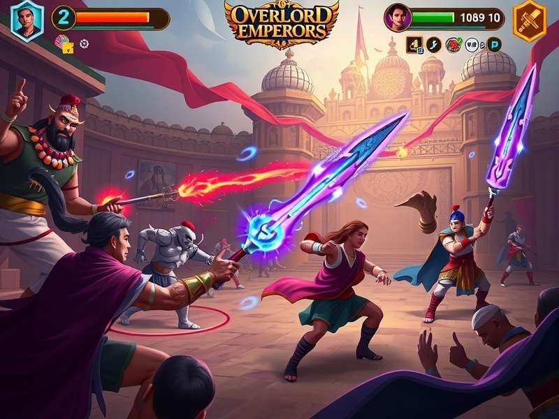 Overlord Emperors Battle Scene